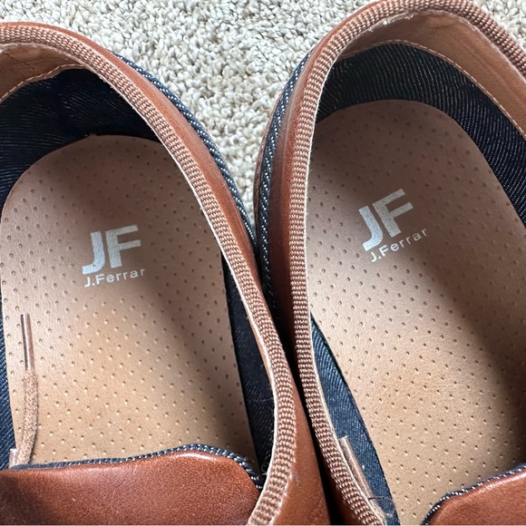 Mens J Ferrar Dress Shoes / 9 1/2 - Picture 4 of 5
